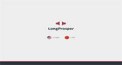 Desktop Screenshot of longprosper.com